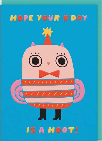 Rođendanska čestitka BIRTHDAY OWL 