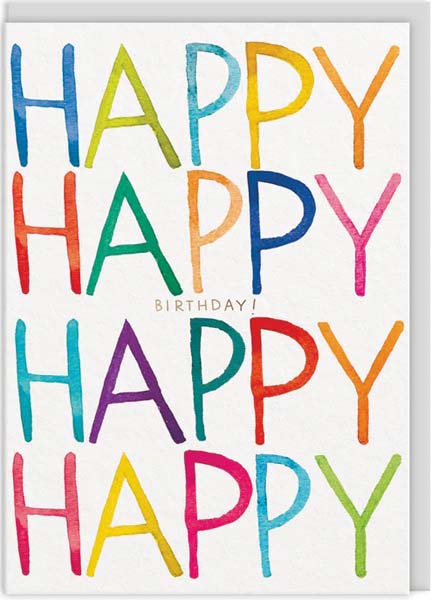 Rođendanska čestitka RAINBOW 