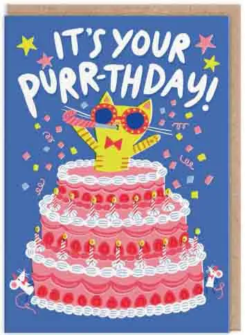 Čestitka IT'S YOUR PURRTHDAY 