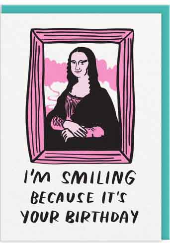Čestitka MONA BIRTHDAY SMILE 