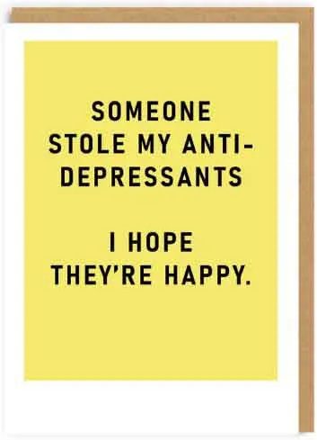 Čestitka ANTI DEPRESSANTS 