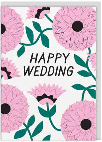 Čestitka WEDDING FLOWERS 