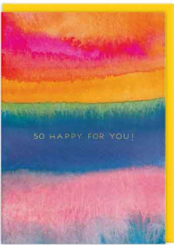 Čestitka SO HAPPY FOR YOU 