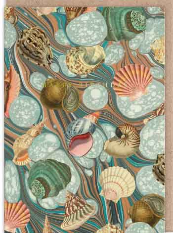 Čestitka MARBLE SHELL COLLECTION 