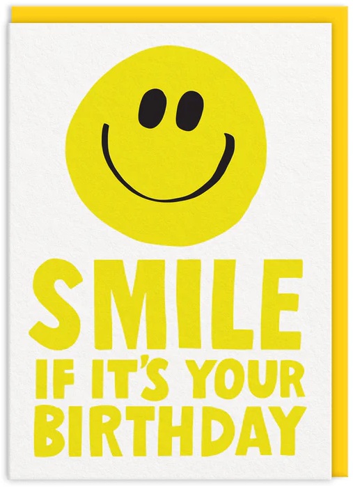 Rođendanska čestitka SMILE IT'S YOUR BIRTHDAY 