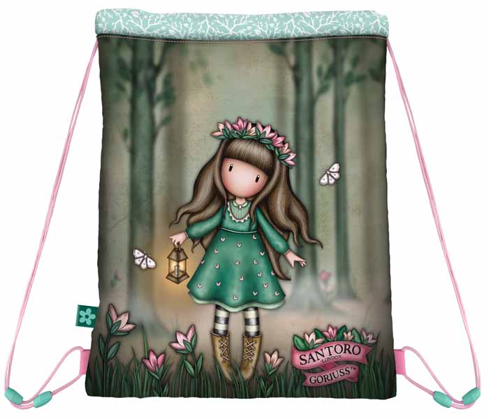 SANTORO GORJUSS torba za fizičko WOODLAND WILDFLOWER 