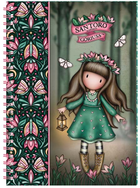 SANTORO GORJUSS notes na linije WOODLAND WILDFLOWER 