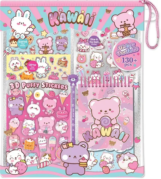 Kreativni set sa stikerima KAWAII 