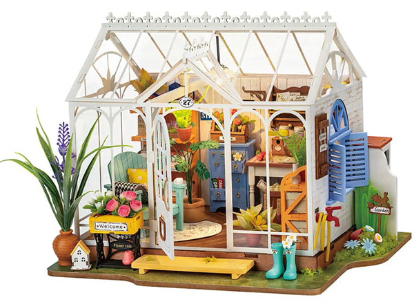 3D drvene puzzle DREAMY GARDEN HOUSE 