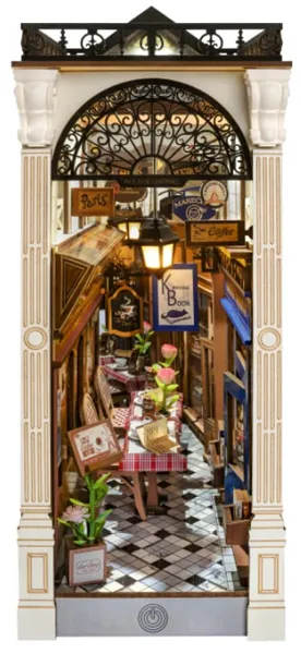 3D drvene puzzle/držač za knjige  ARCADE DATING Book Nook 