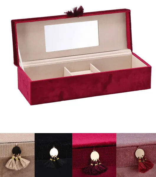 Kutija za nakit (ČETIRI VRSTE) 28x10x9cm 