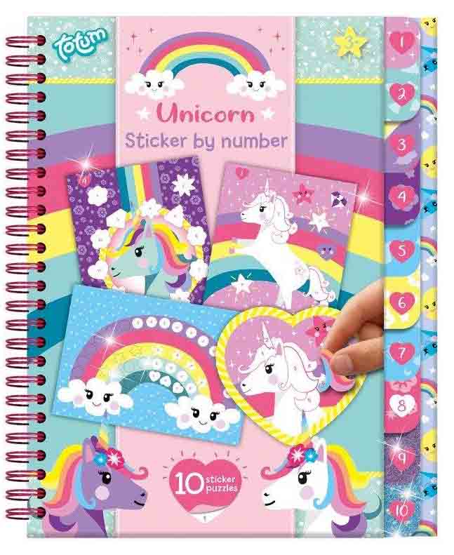 Knjiga sa stikerima JEDNOROG 