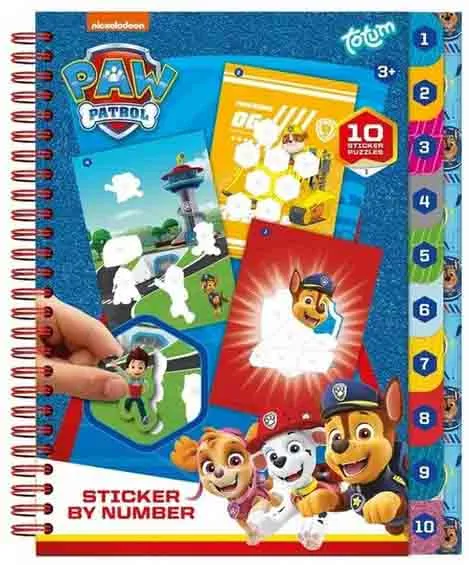 Knjiga sa stikerima PAW PATROL 