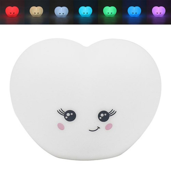 Noćna lampa SQUISHY HEART 
