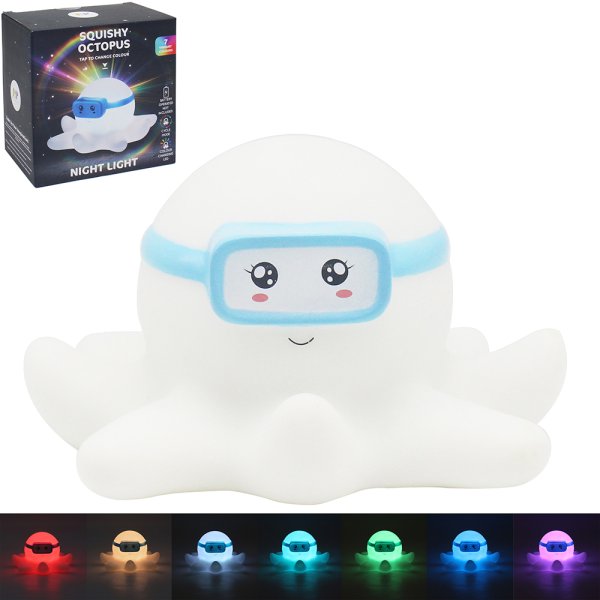 Noćna lampa SQUISHY OCTOPUS 