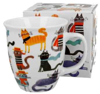 Šolja - CAT'S WORLD - STYLISH CATS - 650ml 