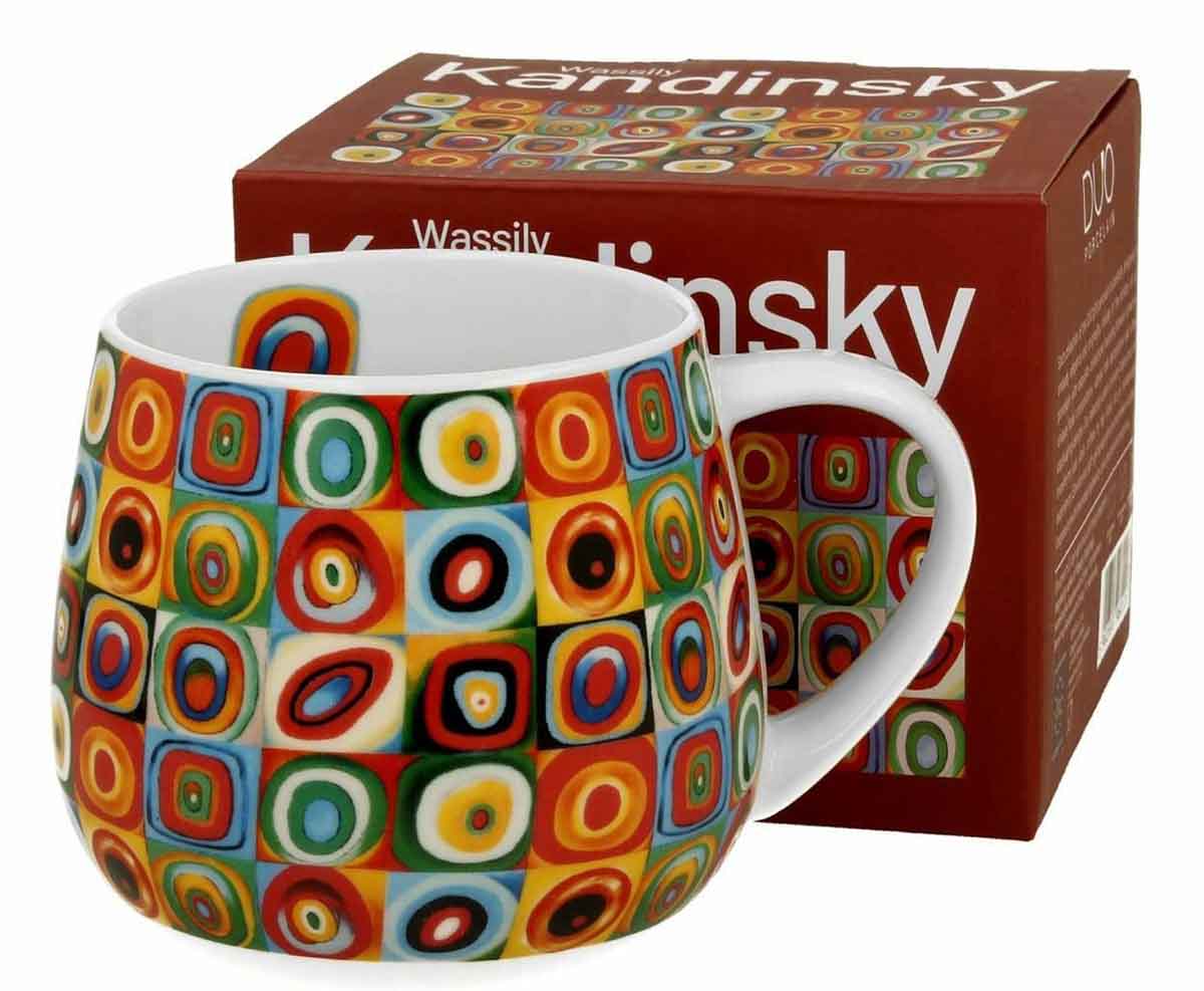 Šolja SQUARES WITH CIRCLES - W. KANDINSKY 