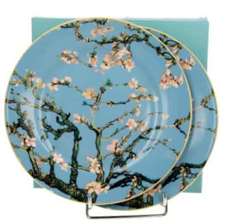 Set dva dezertna tanjira - ALMOND BLOSSOM - V. VAN GOGH 