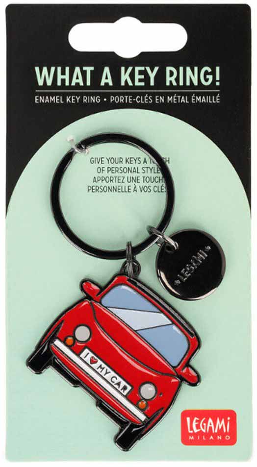 Metalni privezak WHAT A KEY RING! - CAR 