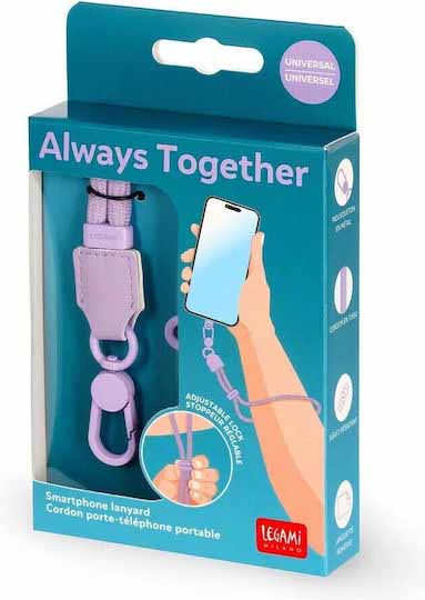 Traka za mobilni ALWAYS TOGETHER - WRIST - LILAC 