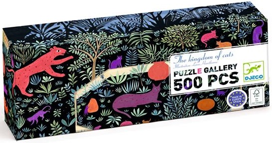 Puzzle za decu KRALJEVSTVO MAČAKA 500kom 