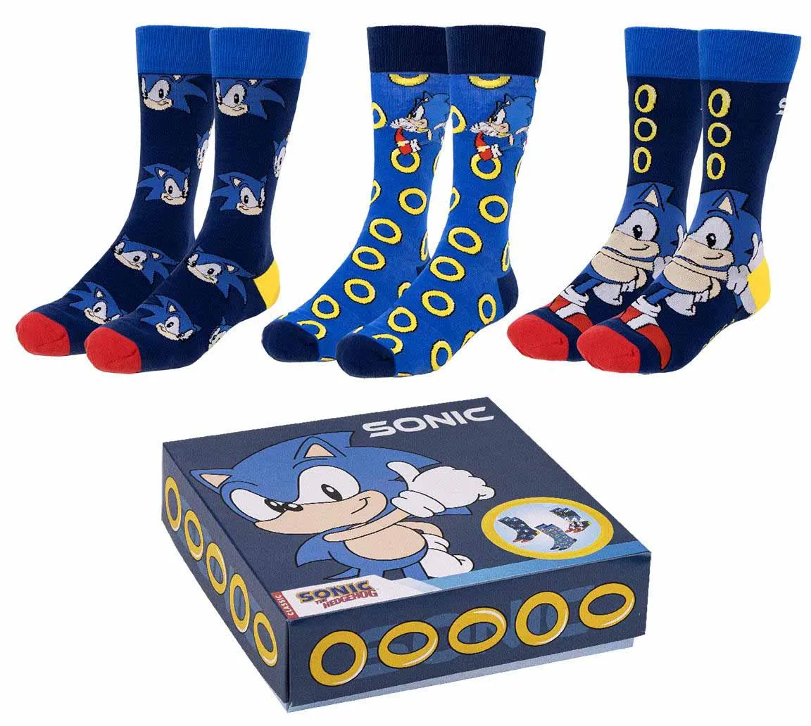 Čarape 3 para SONIC 