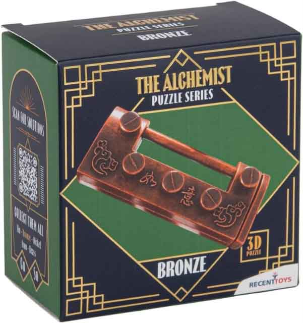 IQ puzzle THE ALCHEMIST BRONZE 