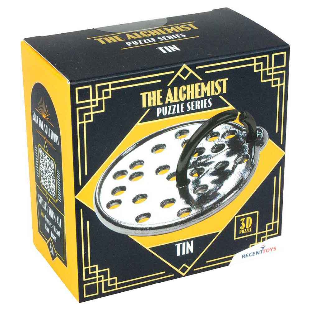 IQ puzzle THE ALCHEMIST TIN 