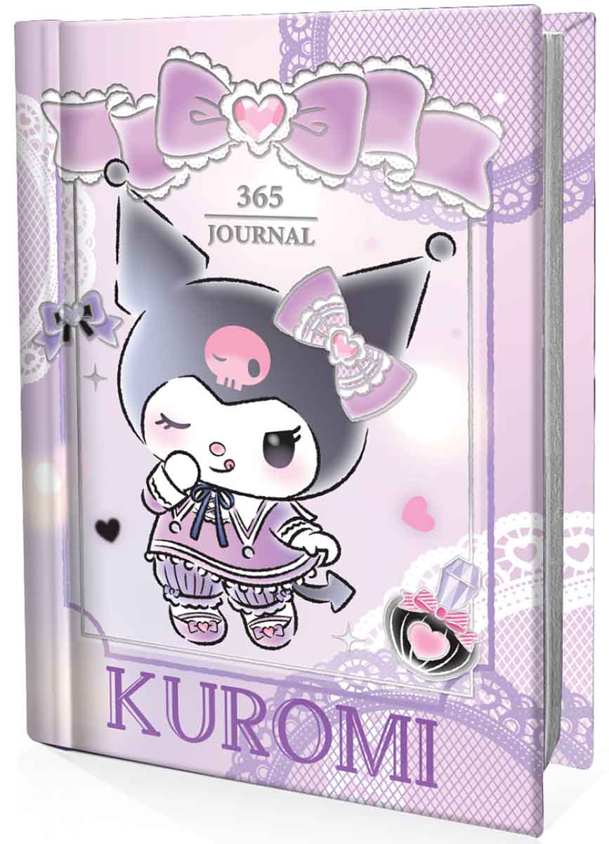 Notes KUROMI 365 DAYS PLANNER, A7 368 strana 