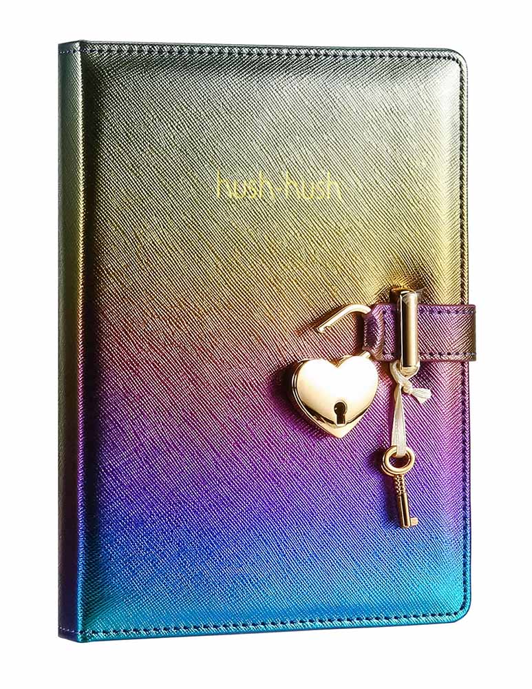 Dnevnik na linije HUSH-HUSH 13x18cm Colors 