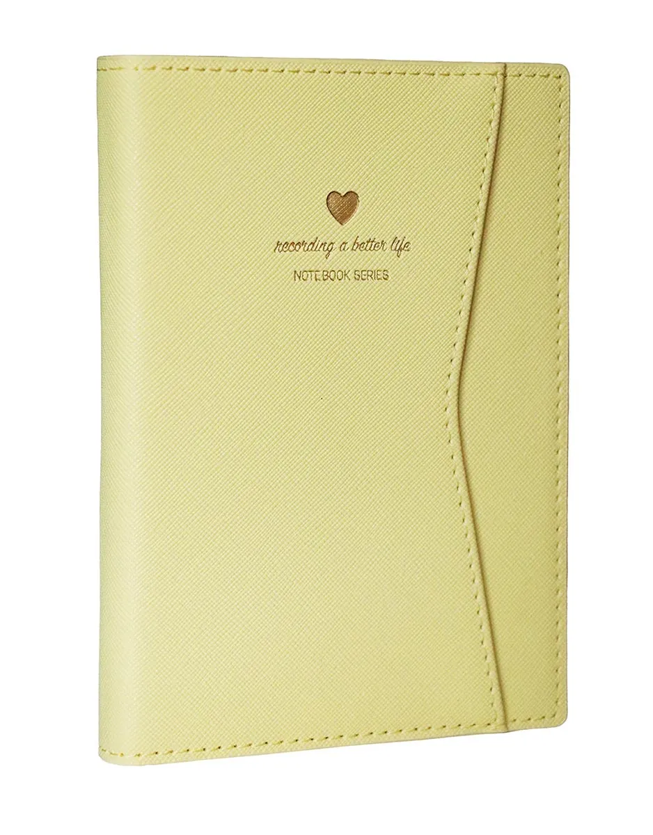 Notes na linije BOUTIQUES 10x15cm Yelow 