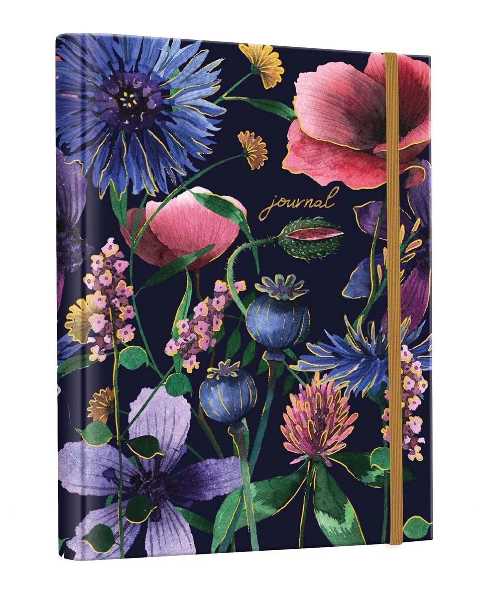 Notes na linije VICTORIA'S JOURNALS 17x24cm Flowers 