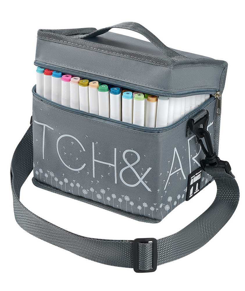 Dvostrani markeri za crtanje SKETCH & ART 168 boja 