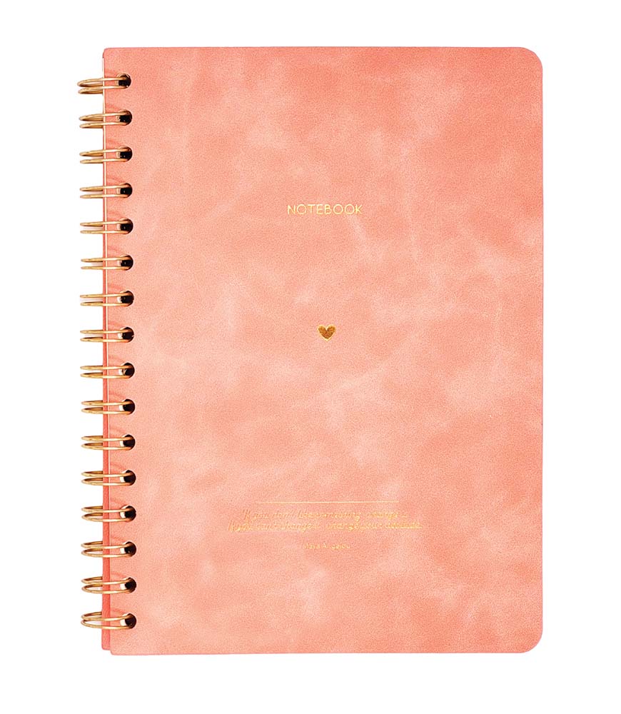 Notes na tačkice A5 IVORY meke korice - Peachy 