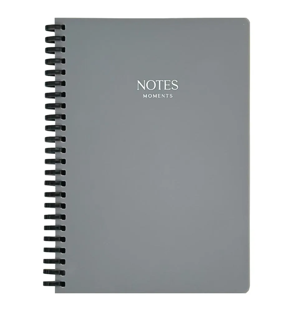 Notes na linije A5 MOMENTS - Grey 