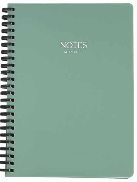 Notes na linije MOMENTS - MASLINASTI 18X25cm 