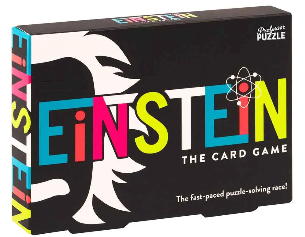 PROFESSOR PUZZLE Mozgalice EINSTEIN CARD GAME 