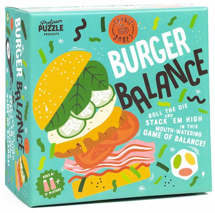 PROFESSOR PUZZLE Društvena igra BURGER BALANCE GAME 