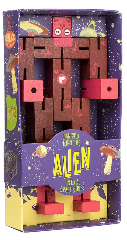PROFESSOR PUZZLE IQ drvene puzzle PLANET ALIEN 