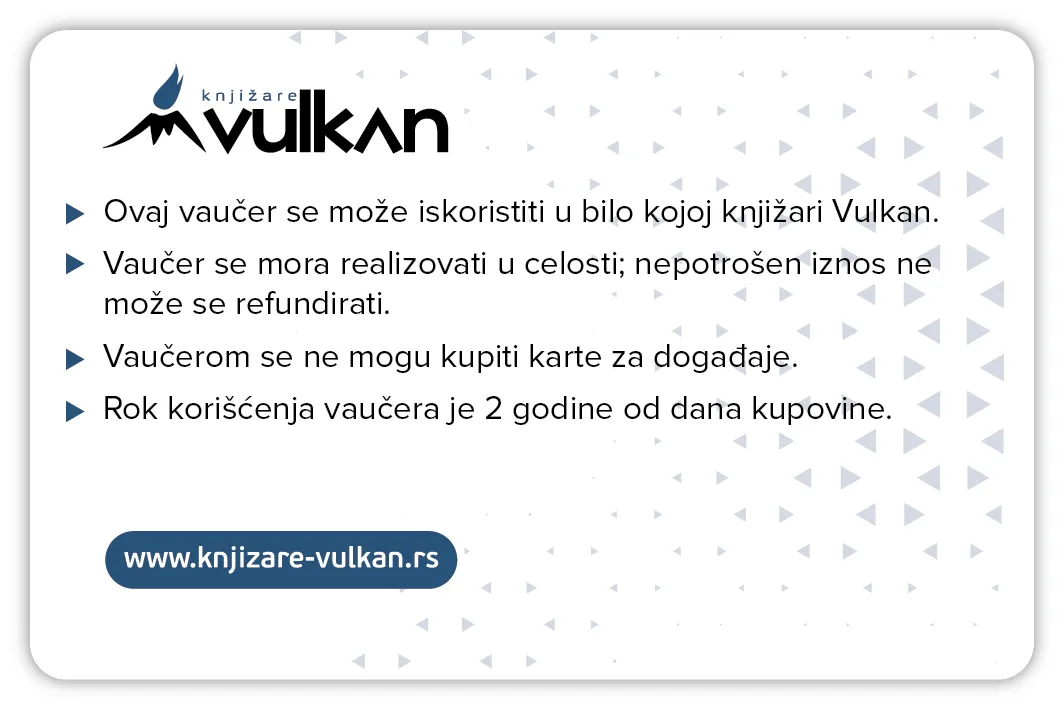GIFT KARTICA / VAUČER Plava zlatni trouglići 2000 