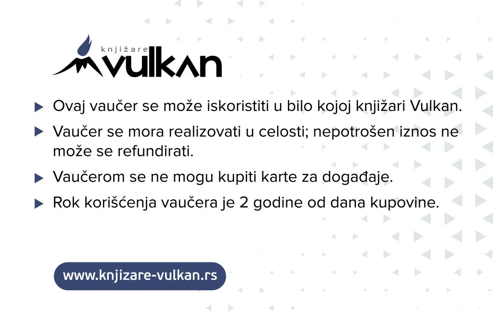 GIFT KARTICA / VAUČER Plava zlatni trouglići 2000 