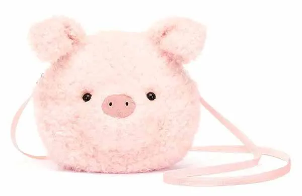 Plišana torbica PRASE 19cm 