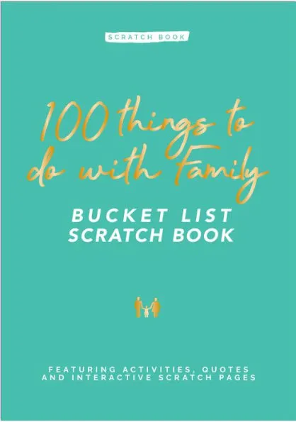 Greb-greb knjiga SCRATCH BOOK - FAMILY EDITION 