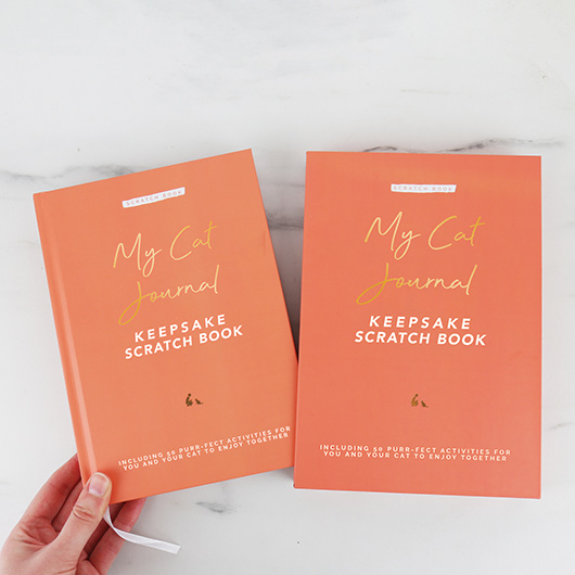 Greb-greb knjiga SCRATCH BOOK - MY CAT JOURNAL 