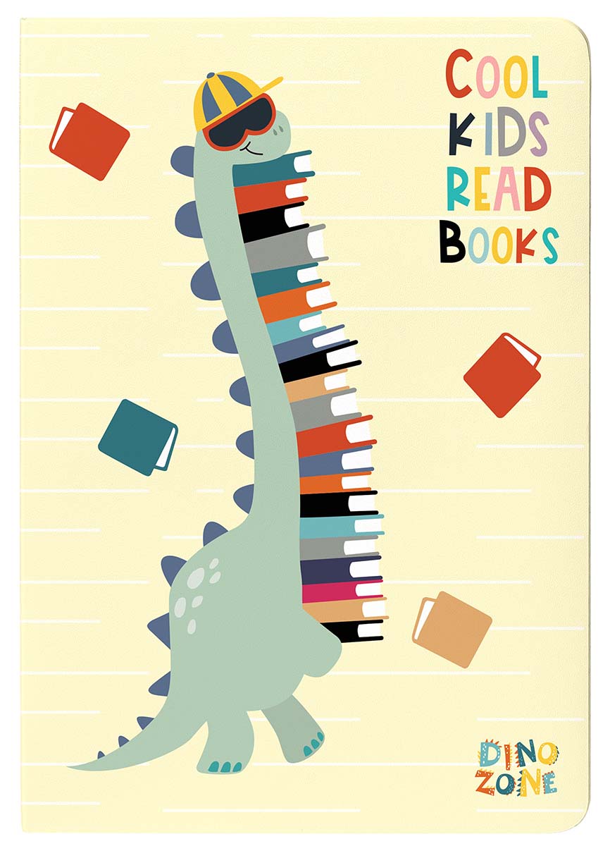 Sveska A4 DINO ZONE, 60 listova na linije 