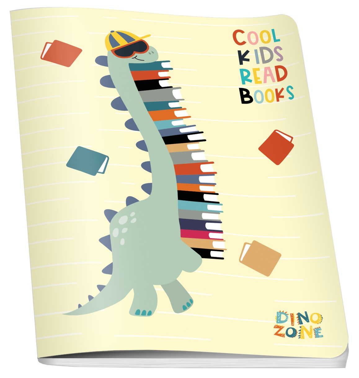 Sveska A5 DINO ZONE, 60 listova na linije 