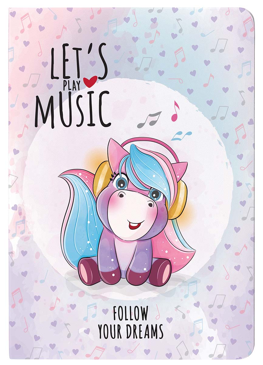 Sveska A4 UNICORN, 60 listova na linije 