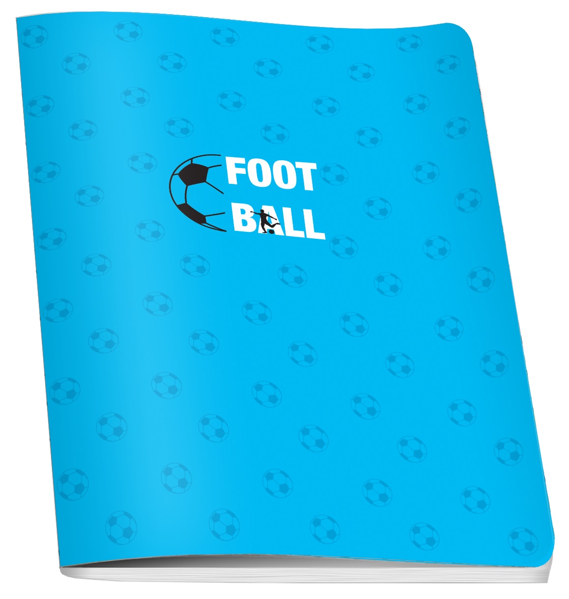 Sveska A5 SPORT, 60 listova uske i široke linije 