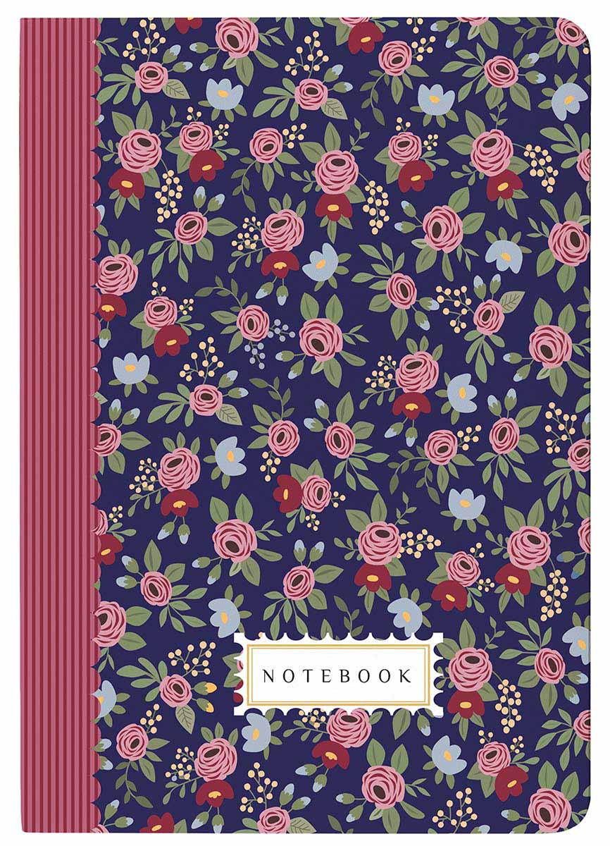 Sveska na linije A4 FLOWERS, 60 listova 