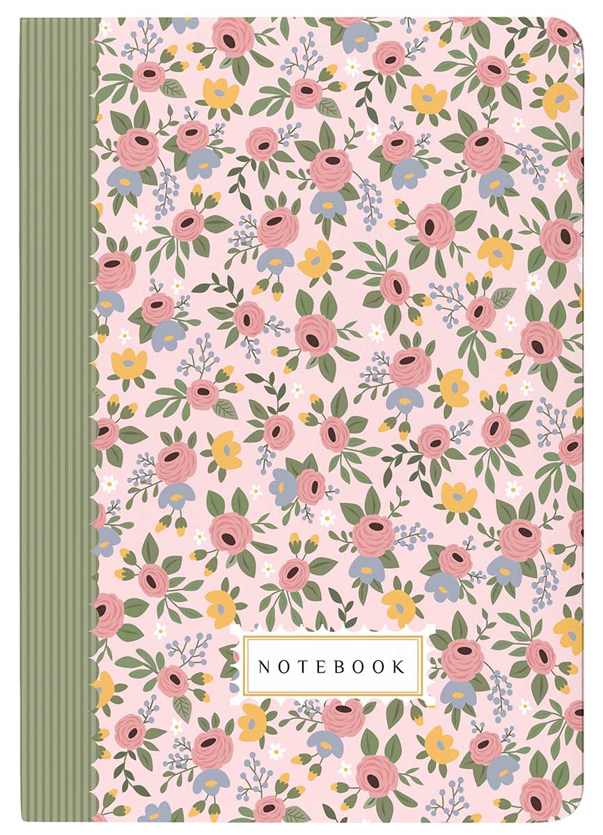 Sveska A4 FLOWERS, 60 čistih listova 